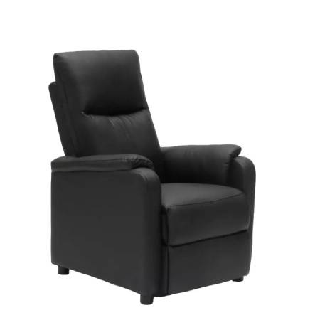 Fauteuil relax inclinable en similicuir repose-pieds WALT