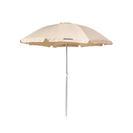 Parasol plage mer camping terrasse rond anti-vent 220cm réglable VOIVA